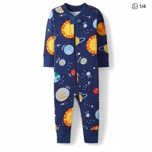 Hanna andersson zippered onesie pajama
